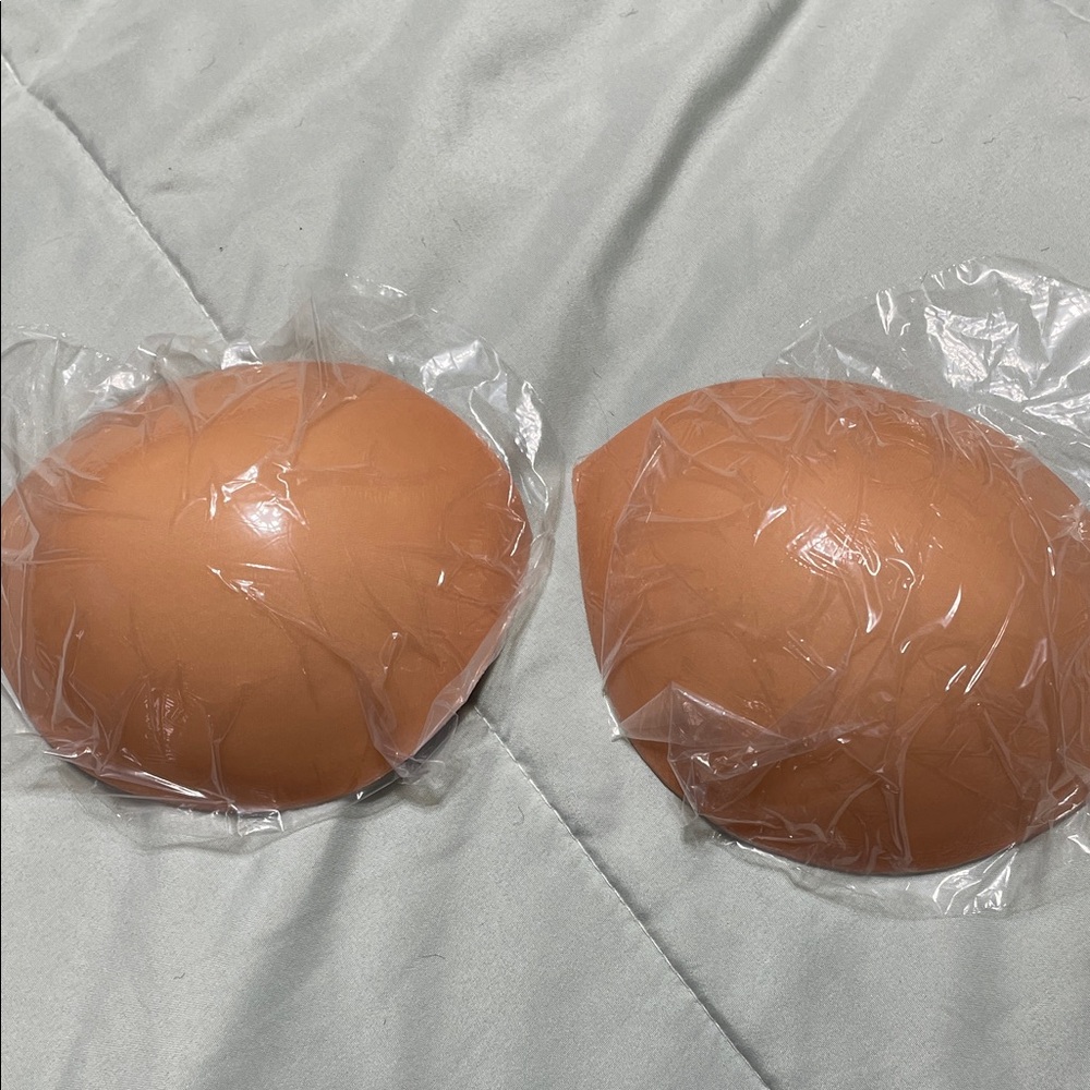 Peach Nude Adhesive Bra Cups